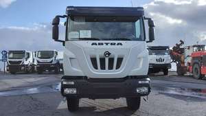 Nouveau Camion Lourd Benne Basculante Shacman HD9 8x6 Euro 5 2023 Moteur Diesel Caméra Arrière 360° Direction Gauche 351-450 CV Automatique 31-40T Touch - Product Image 4