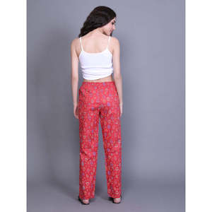 Pijama Casual de Algodón Tejido con Bolsillos, Vestido de Dormir Suave con Cintura Elástica y Cierre de Botones con Cordón, Logotipo Personalizado para el Hogar - Product Image 3