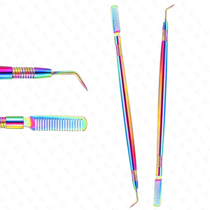 เครื่องมือยกขนตาแบบมืออาชีพเครื่องมือแยกขนตาสำหรับการต่อขนตาเครื่องมือยกโลหะโดย Bahasa Pro - Product Image 1