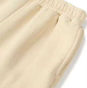 OEM Service Custom 100% Cotton <b>Breathable</b> <b>Waterproof</b> Canvas Heavyweight Baggy Sweatpants for Men Wide Leg Drawstring Closure - Product Image 3