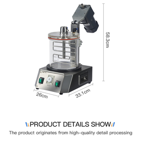 Mélangeur sous vide à une fiole, mini mélangeur pour la fabrication de <span class=keywords><strong>bijoux</strong></span> en fonte à la cire perdue - Product Image 6
