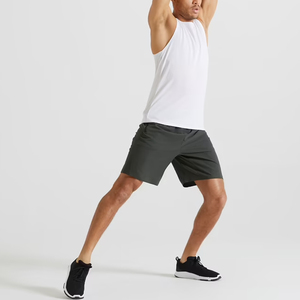 <b>white</b> color <b>men</b> fitness <b>vest</b> Summer Fitness Wholesale 100% Cotton <b>Men</b> Gym Tank Tops Bodybuilding for sale - Product Image 2
