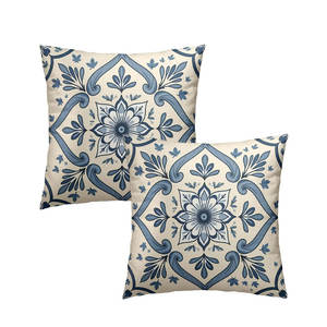 Indian Supplier New <b>Design</b> Customized Print Colorful <b>Cushion</b> <b>Cover</b> with Custom Private Logo - Product Image 5