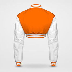 Chaquetas universitarias personalizadas para mujer Chaquetas con letras de talla grande con diseño único para el invierno Opción al por mayor disponible - Product Image 3