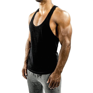 Camiseta Deportiva de Tirantes para Hombre, para Gimnasio, Culturismo, Fitness, Entrenamiento, Chaleco de Manga Corta, Ropa Deportiva, Transpirable, Informal, Personalizable - Product Image 2