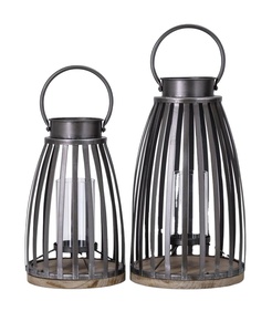 Candelabro de Hierro Vintage Estilo Farol, Soporte Decorativo para Jardín Exterior, Bodas, Fiestas, Decoración del Hogar, Venta al por Mayor - Product Image 2