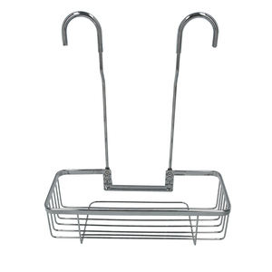 Cesto sospeso in acciaio cromato, 1 altezza. 280 x 105 x 335 mm. - Product Image 1