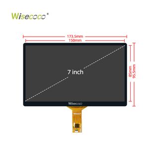 หน้าจอ LCD ระบบสัมผัสขนาด 7 นิ้ว FHD IIPS ความละเอียด 1920x1080 120Hz  หน้าจอสัมผัสแบบ On-cell CTP ขนาด 7 นิ้ว สำหรับจอภาพคอนโซลเกมพกพา - Product Image 3