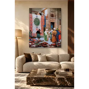 Impression sur toile Fida Gerome Carpet Merchant - Product Image 3