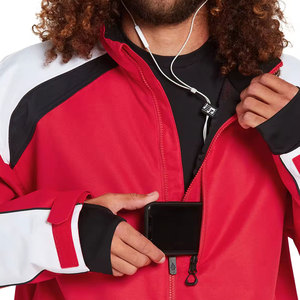 Veste Softshell pour homme sur mesure, prix de gros, streetwear, col montant, qualité supérieure, écologique, vente d'hiver - Product Image 3