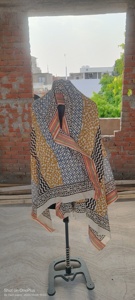 Sarong indien en coton imprimé en blocs fait à la main vente en gros bon marché prix Bagru imprimé Dabu sarongs femmes vêtements de plage paréos - Product Image 5