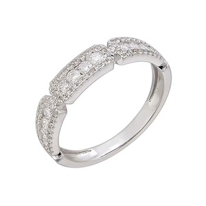 Anillo de Diamantes Elegante y Deslumbrante con Diamantes Cultivados en Laboratorio F-VS2, Oro Sólido de 14K, Engaste de Canal, Joyería Certificada - Product Image 1