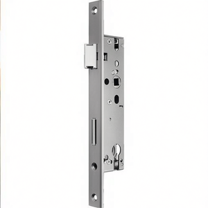 Tubular Frame Mortise <b>Lock</b> B 1314 PZ 24/35/92/8mm Din Stainless Steel 270mm BKS for Furniture Left/Right - Product Image 3