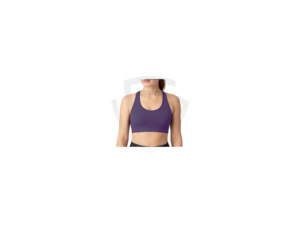 Sujetador Deportivo de Poliéster para Mujer, de Alta Sujeción, Antibacteriano, Espalda Abierta, Busto Bajo, Alta Elasticidad, Ropa Deportiva, Tirantes Cruzados Delanteros - Product Image 1