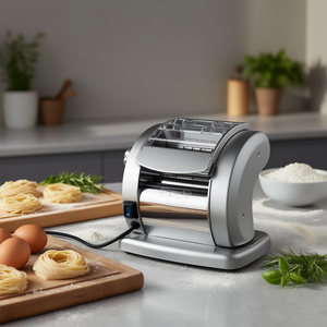 Machine à pâtes électrique motorisée PASTAPRESTO 65W Argent 4700 pour la fabrication de nouilles et de pâtes - Product Image 3