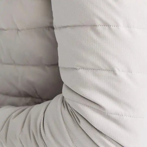 Chaqueta acolchada cálida de invierno con estampado completo personalizada OEM, chaqueta acolchada gruesa de doble cara Reversible para hombres - Product Image 6