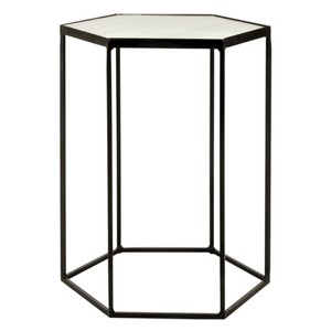 Gran Venta de diseño de alambre de hierro hecho a mano, mesa anidada chapada en oro, tapa de mármol para Hotel, hogar, sala de estar, taburete lateral, mesas de centro - Product Image 3