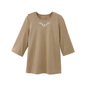 เสื้อผ่าตัดไหล่หลังการผ่าตัดสำหรับผู้หญิงมีสแนปด้านข้างเปิดและปิดเสื้อผ้าแบบปรับตัวได้ง่ายเพื่อการพักฟื้น - Product Image 1