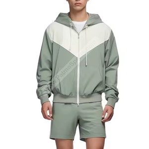 Best Material Windbreaker <b>Jacket</b> Shorts Factory Rate Winter Tracksuits Top Manufacturer - Product Image 1