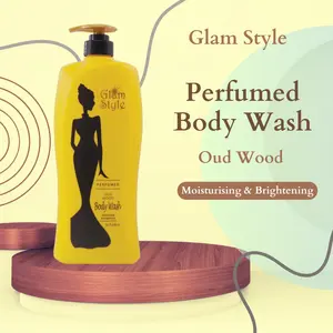 Kualitas Premium Glam gaya tahan lama parfum Oud kayu Paraben gratis Body Wash Malaysia