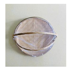 Panier de décorticage en bambou écologique, plateau de cuisine en bambou, couvercle alimentaire en bambou, vente en gros au Vietnam - Product Image 5