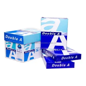 ورق A4 من شركة Double A وهو ورق A4 80 جرام لكل متر مربع من إنتاج تايلاند ويباع السعر من ماليزيا وإندونيسيا وتايلاند وصين