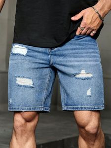 Pantalones cortos de mezclilla de tendencia para hombres, desde estilos casuales hasta festivales, se adapta a las marcas, las mejores formas de estilizar pantalones cortos de mezclilla para hombres en 2024 - Product Image 2