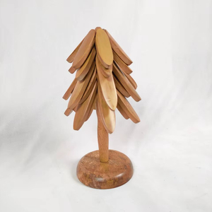 Juego de Salvamanteles de Bambú Ecológico Moderno, Forma Irregular, para Tetera y Olla Caliente, Uso en Hogar, Hotel y Restaurante - Product Image 1