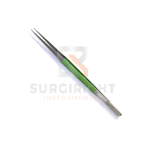 Surgiright optiums ไทเทเนียมสีเขียว8.25 ''21ซม. ตรง1มม. จับปลายคีมเคาน์เตอร์สมดุลเครื่องมือผ่าตัดทางทันตกรรม - Product Image 3
