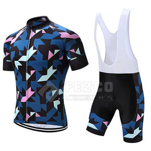 Tenues de cyclisme professionnelles pour hommes, durables, 100% polyester, écologiques, séchage rapide, respirantes, anti-froissement, personnalisables - Product Image 1