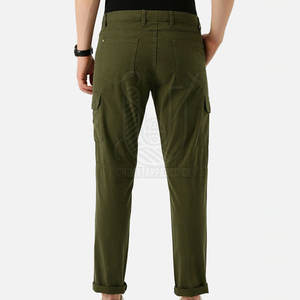 กางเกงคาร์โก้ผ้าแคนวาสผู้ชายแบบลำลองน้ำหนักเบาสำหรับเล่นกีฬาใส่หน้าร้อนขายส่งออนไลน์ - Product Image 3