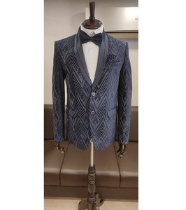 Áo khoác nhung dân tộc Nam với thêu truyền thống cho các chức năng Nghi Lễ và các cuộc tụ họp Nhà cung cấp Ấn Độ - Product Image 2