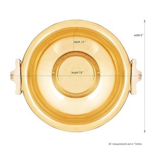 Cuenco Urli decorativo de forma redonda para el diseño moderno y único hecho a mano indio de Urli al precio más barato Decoraciones florales - Product Image 2