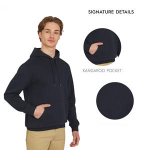 Sweat-shirt à capuche imprimé personnalisé de haute qualité, poids lourd, vêtements de sport pour hommes, 100% coton, molleton, streetwear, sweat-shirts pour hommes - Product Image 5