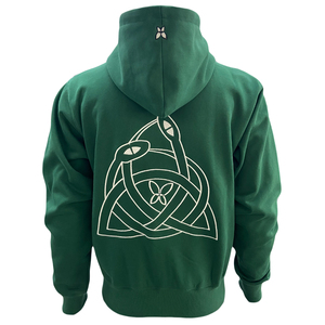 เสื้อฮู้ดซิปรูดซิปสำหรับผู้ชายเสื้อสเวตเชิ้ตผ้าคอตตอนลำลองปักโลโก้ออกแบบได้ตามต้องการ - Product Image 2