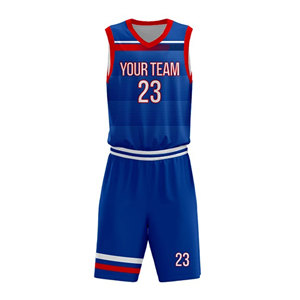 Conjunto de Uniforme Deportivo de Baloncesto Unisex Personalizado, Talla Grande, Transpirable, Sin Mangas, de Secado Rápido, 100% Poliéster, Técnica de Sublimación - Product Image 1