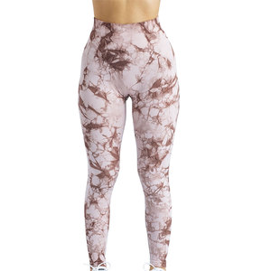 Legging de yoga pour femme à dos froncé, coupe confortable, en tissu premium, pour l'entraînement quotidien - Product Image 1