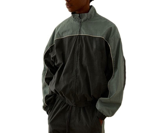 Prince Industry Buy Chándal cortavientos de nailon impermeable ligero para hombre Chándal de poliéster Nuevo estilo Traje transpirable 2025 - Product Image 6