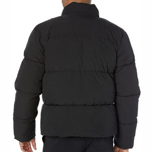 Veste d'hiver personnalisable pour homme 2026, imperméable, en toile, avec doublure en polaire, coupe-vent, matelassée, design matelassé, doublure en fibre de bambou sur le devant - Product Image 5