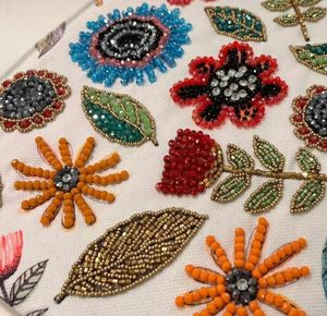 Sac à main perlé fait à la main sac de soirée avec perles de verre pochette élégante pour les femmes fête mariage mode sac à main - Product Image 2