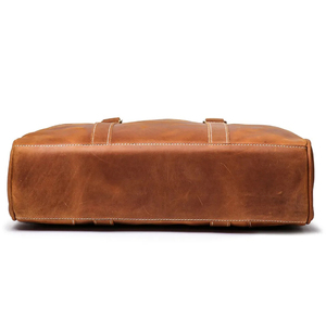 Maletín de Cuero de Alta Calidad Personalizado con el Diseño Más Nuevo, Maletín de Cuero de Grano Completo de Calidad Profesional para Portátil - Product Image 3