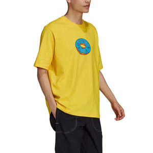 Camiseta de cuello redondo para hombre de alta calidad 100% algodón estampado de sublimación de moda tela de punto Digital ropa de hombre - Product Image 3
