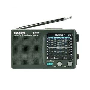 วิทยุรุ่น R-909 3 ย่านความถี่ AM/FM/SW พร้อมจอ LCD นาฬิกาในตัว สไตล์เรโทร - Product Image 1
