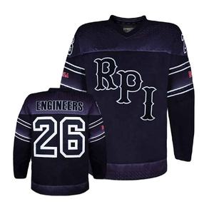 Jerseys de hockey sobre hielo de Entrenamiento Personalizados de alta calidad al por mayor camiseta de hockey sobre hielo de impresión por sublimación personalizable - Product Image 1