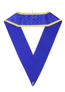 ปลอกคอผ้ากำมะหยี่ปักลายสัญลักษณ์เมสันแบบกำหนดเอง สำหรับฟรีเมสัน - คุณภาพสูง เป็นมิตรกับสิ่งแวดล้อม ปรับแต่งสีและโลโก้ได้ - Product Image 2