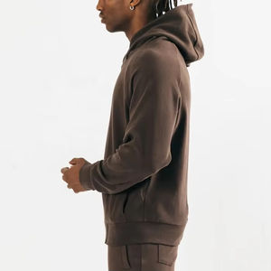 Sweat-shirts d'hiver pour hommes, 100% coton, épais, imperméables, écologiques, surdimensionnés, sweat-shirt personnalisé pour hommes - Product Image 4