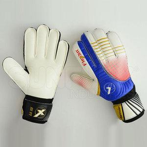 ถุงมือผู้รักษาประตูสไตล์ใหม่ล่าสุดพร้อมหนังป้องกันและน้ำยางสำหรับเล่นกีฬา - Product Image 5