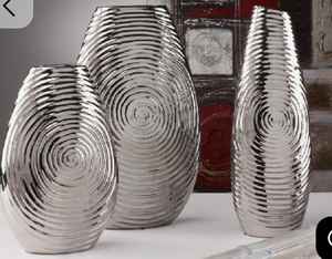 Vase à fleurs en métal doré brossé de luxe, finition sphérique en laiton moderne, centre de table, pot à fleurs en gros pour décoration de mariage - Product Image 6