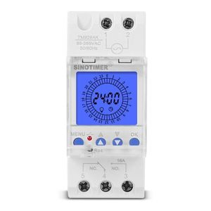 SINOTIMER TM929AKL 85-265V 16A Din Rail <b>Time</b> <b>Switch</b> Module Product Category <b>Time</b> Delay Relays - Product Image 1