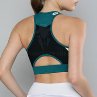 Soutien-gorge de sport à soutien élevé pour hommes, sans couture, respirant, vêtements de yoga, push-up, grande taille, séchage rapide, évacuation de l'humidité, amovible